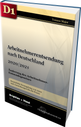 
Arbeitnehmerentsendung nach Deutschland 2020/2021
